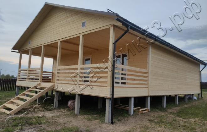 4 Каркасно-щитовой 13х10м, 130 М², Тверская область, Конаковский район, КП Экопарк Завидово. (4)